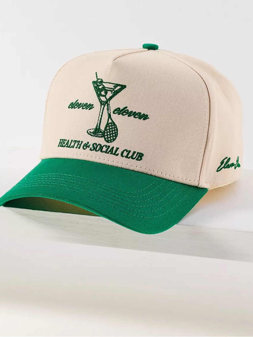 NWOT Anthropologie Eleven Eleven Social Club Trucker Hat